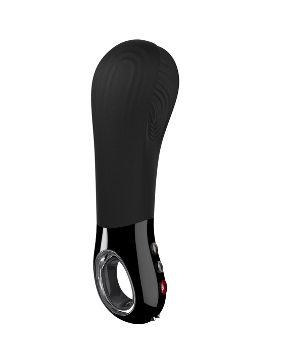 Fun Factory Manta Vibrating Penis Stroker - Black