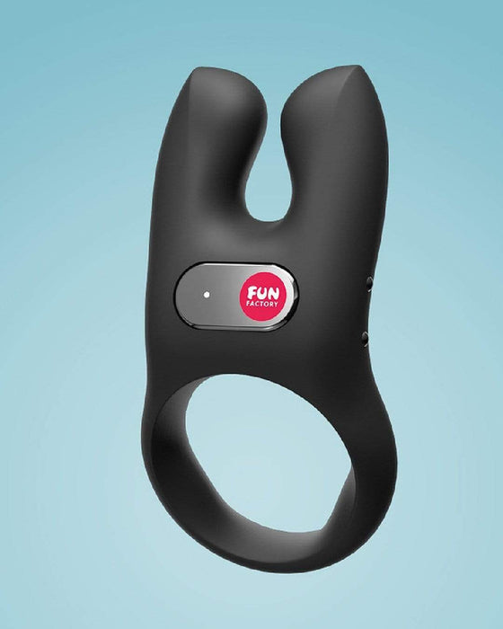 Fun Factory Cock Ring Fun Factory NŌS Vibrating Couples Penis Ring - Black