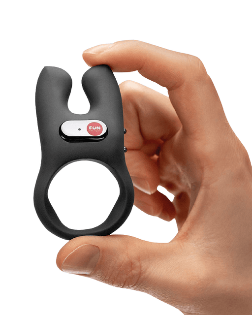 Fun Factory Cock Ring Fun Factory NŌS Vibrating Couples Penis Ring - Black