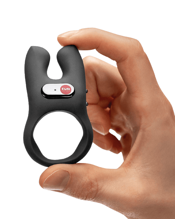 Fun Factory Cock Ring Fun Factory NŌS Vibrating Couples Penis Ring - Black