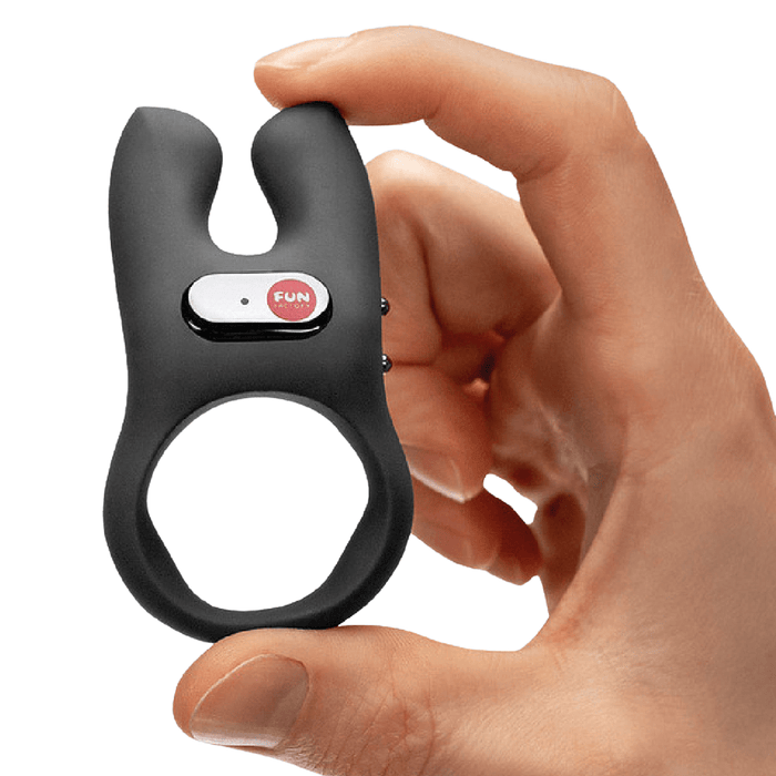 Fun Factory Cock Ring Fun Factory NŌS Vibrating Couples Penis Ring - Black