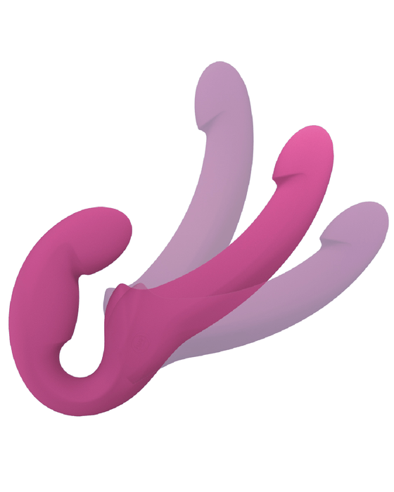 Fun Factory Strapless Strap-On Fun Factory Share Lite Silicone Double Dildo - Blackberry