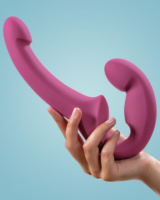 Fun Factory Strapless Strap-On Fun Factory Share Lite Silicone Double Dildo - Blackberry