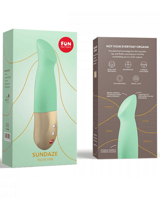 Fun Factory Vibrator Fun Factory Sundaze Thrusting Vibrator - Pistachio