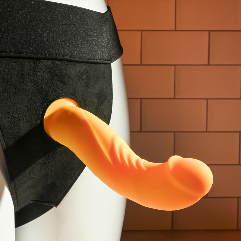 Sweet Embrace Vibrating Strap-on Dildo and  Harness with Remote