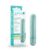 Blush Novelties Vibrator Gaia Biodegradable, Recyclable Eco Bullet Vibrator - Aqua