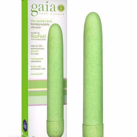 Blush Novelties Vibrator Gaia Biodegradable, Recyclable Eco Vibrator - Various Colours