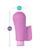 Blush Novelties Vibrator Gaia Eco Delight Powerful Bullet with Texture Sleeve - Purple