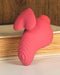 Blush Novelties Vibrator Gaia Eco Love Powerful Bullet with Texture Sleeve & Finger Grip - Pink