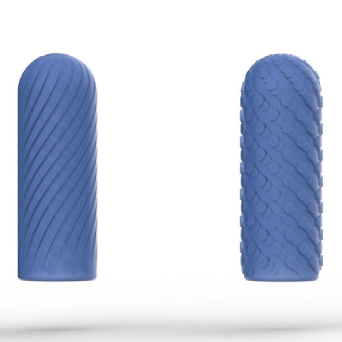 Ghost Discreet Reversible Silicone Pocket Stroker - Blue