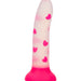 Glow Stick Heart Silicone First Time Glow in the Dark Dildo