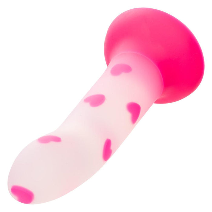 Glow Stick Heart Silicone First Time Glow in the Dark Dildo