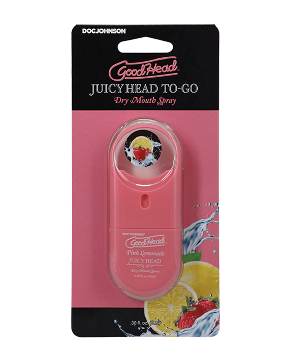 Juicy Head Dry Mouth Pink Lemondate Flavor Blow Job Spray To go  