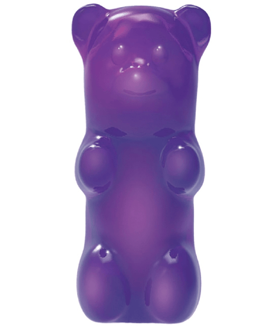 Rock Candy Vibrator Gummy Bear Mini Vibrator - Purple