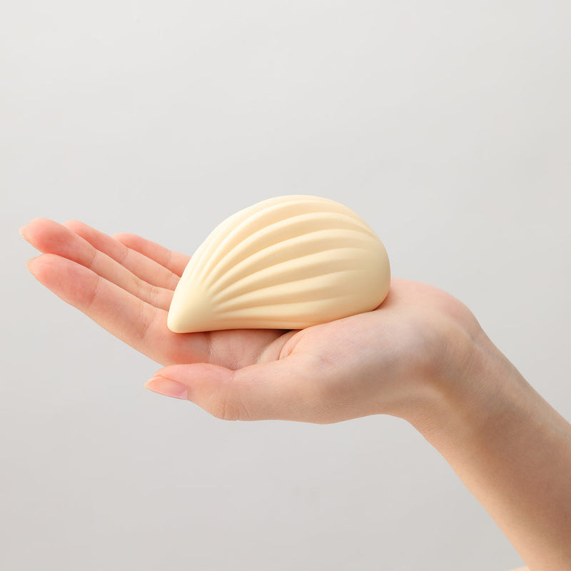 Iroha+ Kushi Ribbed Marshmallow Soft Gentle External Vibrator