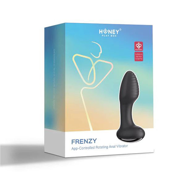Frenzy Pressure Sensing App-Controlled Butt Plug
