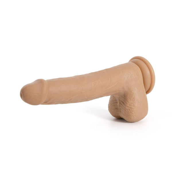 Idalis 8 inch Vibrating, Rotating, Thrusting Dildo with Remote