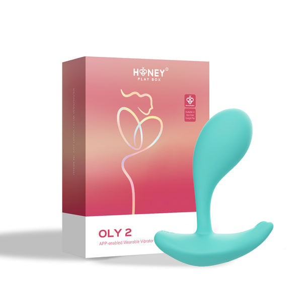 Oly2 App-Enabled Pressure-Sensing G-Spot & Clitoral Vibrator