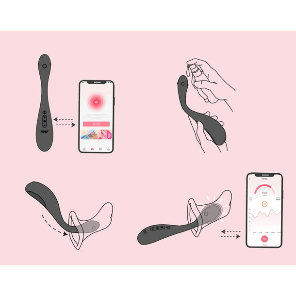 Puff inflatable App-Enabled Kegel Trainer