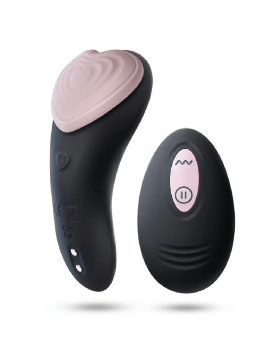 Blush Vibrator Heartbeat Panty Vibrator with Remote Control