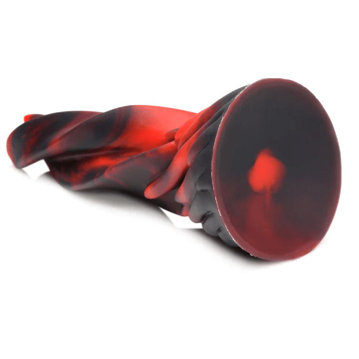 Hell Kiss Twisted Tongues Silicone Fantasy Dildo