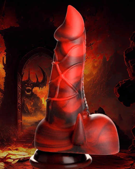 XR Brands Dildo Horny Devil Demon Silicone Dildo