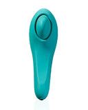 Hot Octopuss Queen Bee Pulsing Vibrator upright teal colored 