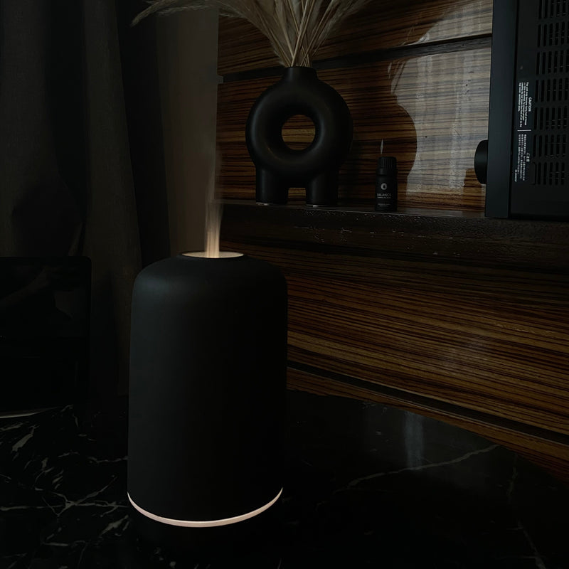 Black Ceramic Essential Oil Diffuser