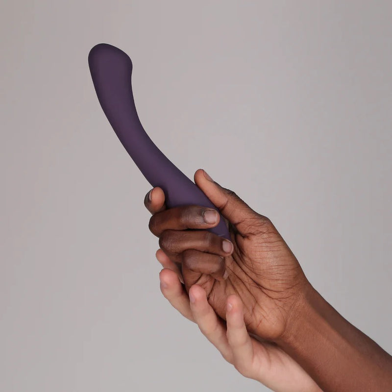 Juno Deep Rumbly Purple G Spot Vibrator with Squishy Tip