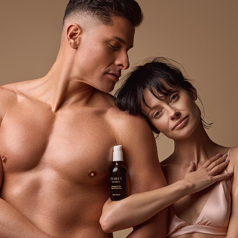 FORIA Intimacy Massage Oil with Organic Botanicals 116ml / 3.9oz