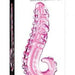 Pipedream Products Dildo Icicles No 24 Glass G-Spot Dildo - Pink