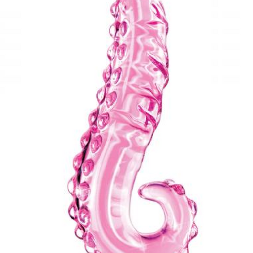 Pipedream Products Dildo Icicles No 24 Glass G-Spot Dildo - Pink