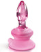 Pipedream Products Anal Toy Icicles No 90 Glass Anal Plug with Suction Cup