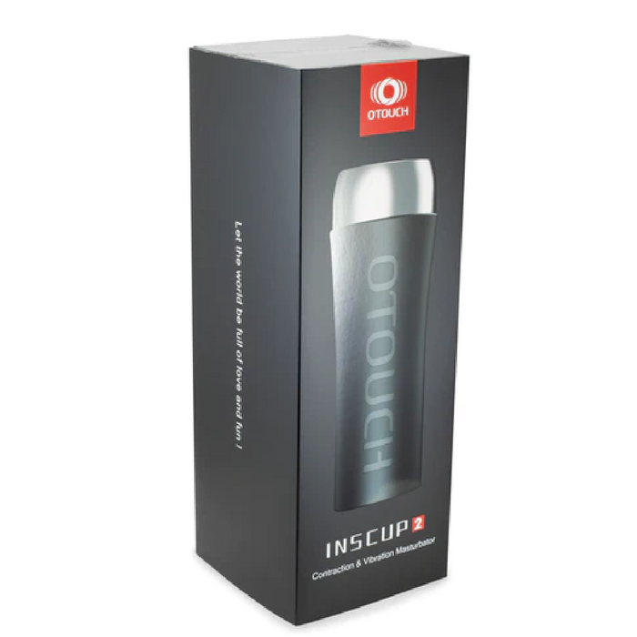 Inscup 2 Heating & Vibrating Penis Masturbator with Mount