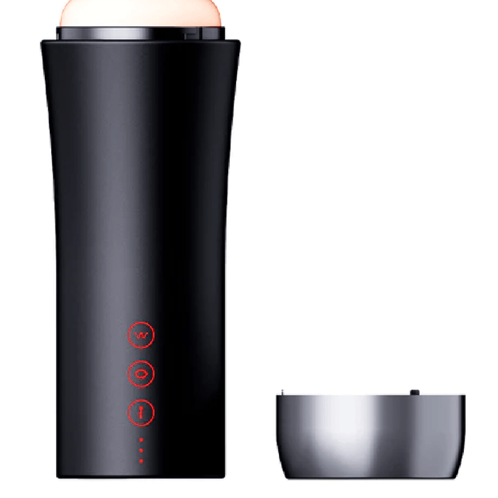 Inscup 2 Heating & Vibrating Penis Masturbator with Mount