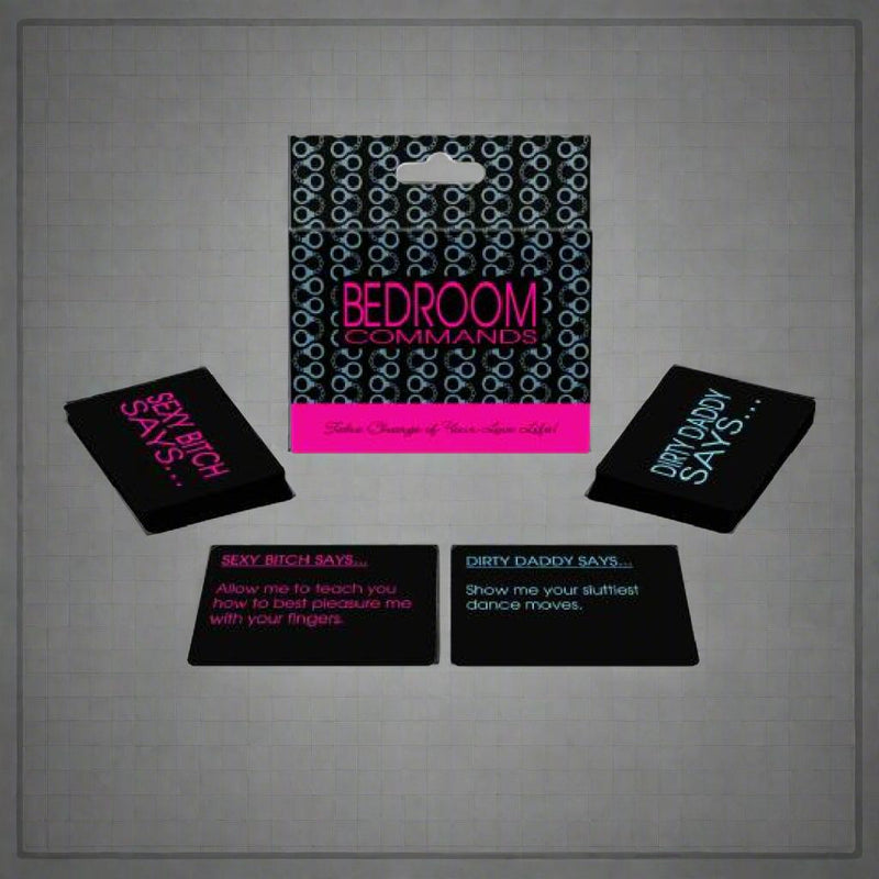 Bedroom Commands Card Game