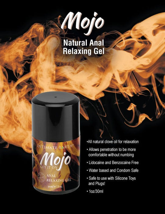 Intimate Earth Sexual Enhancer Intimate Earth Mojo Anal Relaxing Gel with Clove Oil 1 oz