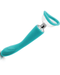 NS Novelties Vibrator Inya Double Ended Suction Pump and G-Spot Vibrator - Teal