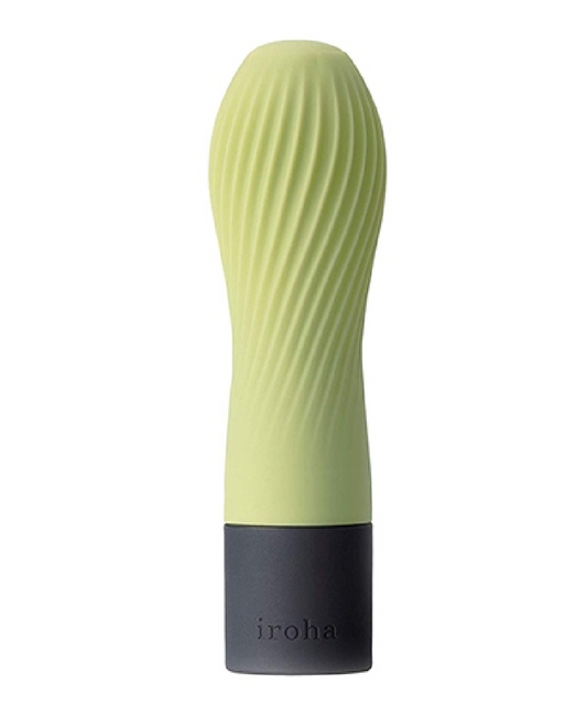 Tenga Vibrator Iroha Zen Matcha Waterproof Silicone Mini Vibrator - Green