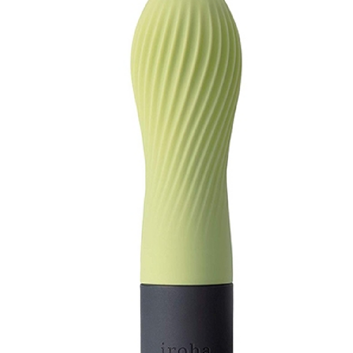 Tenga Vibrator Iroha Zen Matcha Waterproof Silicone Mini Vibrator - Green