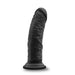 Blush Novelties Dildo Ruse Jammy Silicone Thick Suction Cup 8 Inch Dildo  - Black