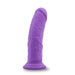 Blush Novelties Dildo Ruse Jammy Silicone Thick Suction Cup 8 Inch Dildo - Purple