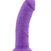 Blush Novelties Dildo Ruse Jammy Silicone Thick Suction Cup 8 Inch Dildo - Purple