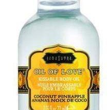 Kama Sutra Massage Oil Kama Sutra Kissable Foreplay Oil Of Love .75 fluid ounce - Coconut Pineapple