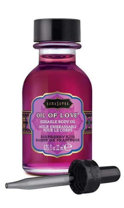 Kama Sutra Massage Oil Kama Sutra Kissable Foreplay Oil Of Love .75 fluid ounce - Raspberry Kiss