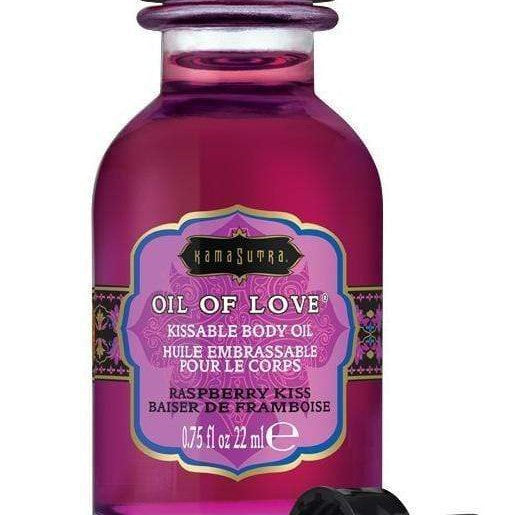 Kama Sutra Massage Oil Kama Sutra Kissable Foreplay Oil Of Love .75 fluid ounce - Raspberry Kiss