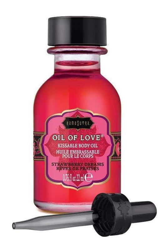 Kama Sutra Massage Oil Kama Sutra Kissable Foreplay Oil Of Love .75 fluid ounce - Strawberry Dreams