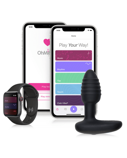 OhMiBod Anal Toy Ohmibod Kiiroo Lumen Interactive App Controlled Butt Plug