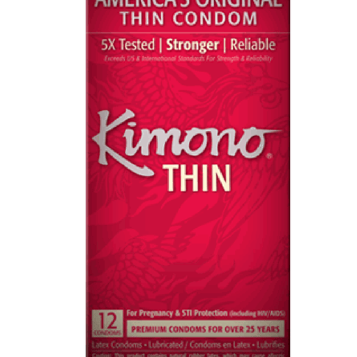 Kimono Condoms Kimono Thin Condoms 12pk