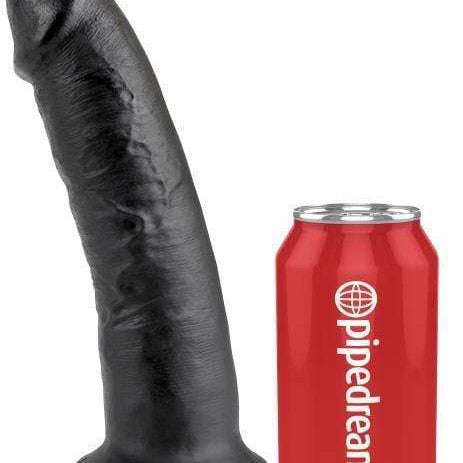 NaughtyNorth King Cock 9 Inch Suction Cup Dildo - Black